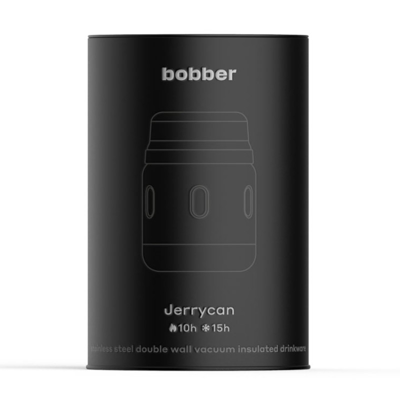 Термос для еды, вакуумный, бытовой, тм "bobber". Объем 0.47 литра. Артикул Jerrycan-470 Glossy