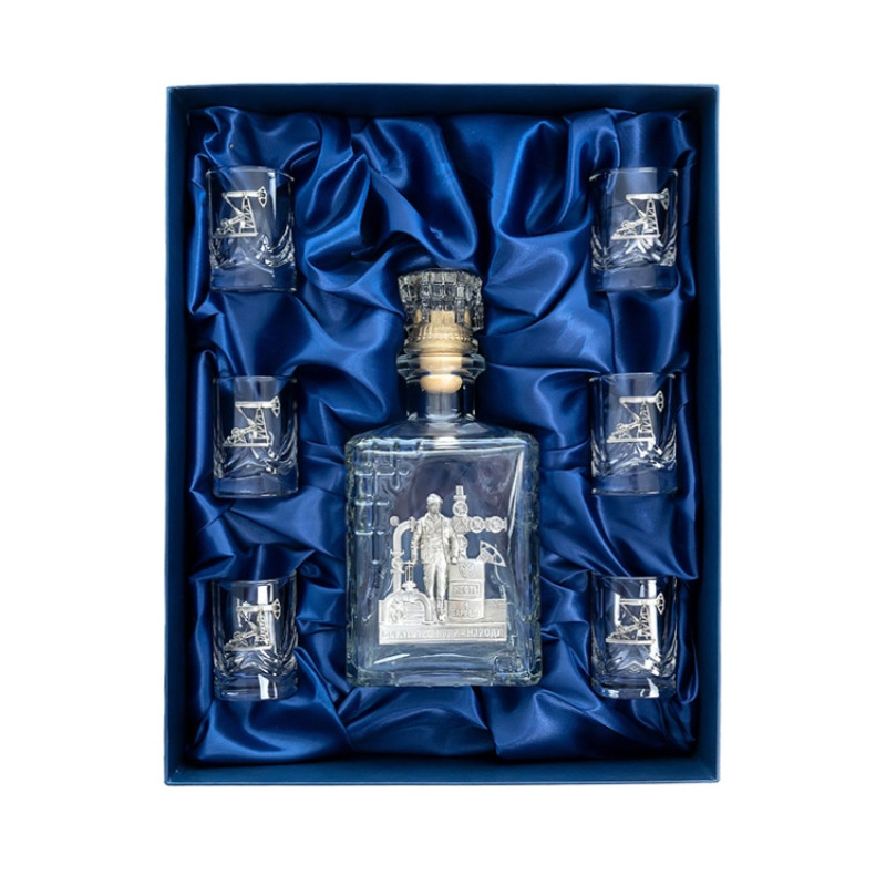 Набор со штофом НЕФТЯНОЙ