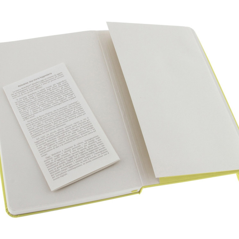 Записная книжка Moleskine Classic (в линейку) в твердой обложке, Large (13х21см), цитрусовый