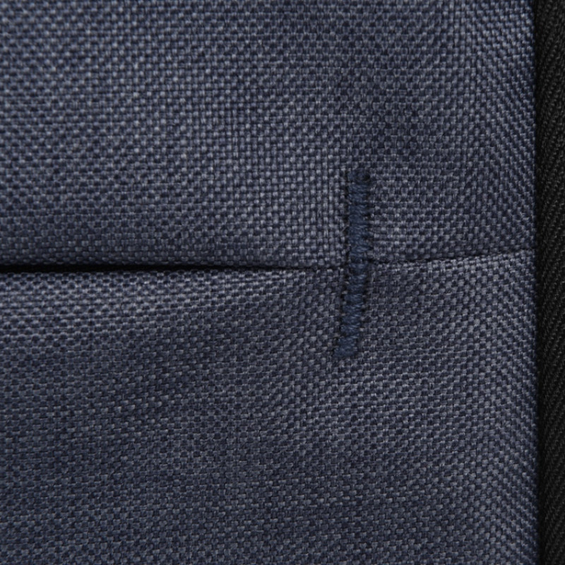 Сумка для ноутбука 13'' Flank с боковой молнией, синий