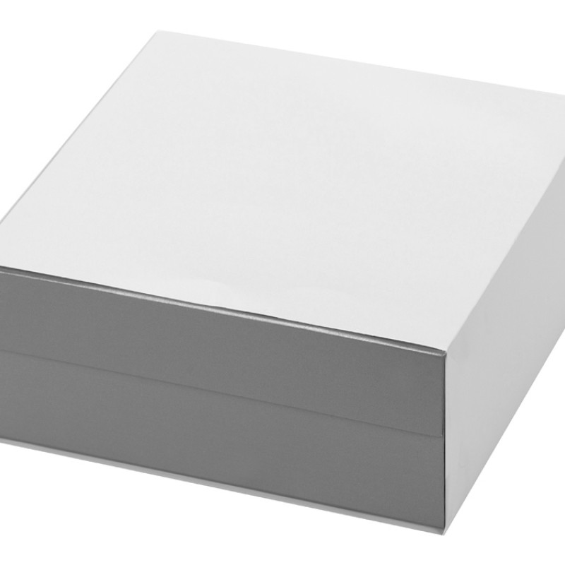 Коробка разборная на магнитах M, серебристый