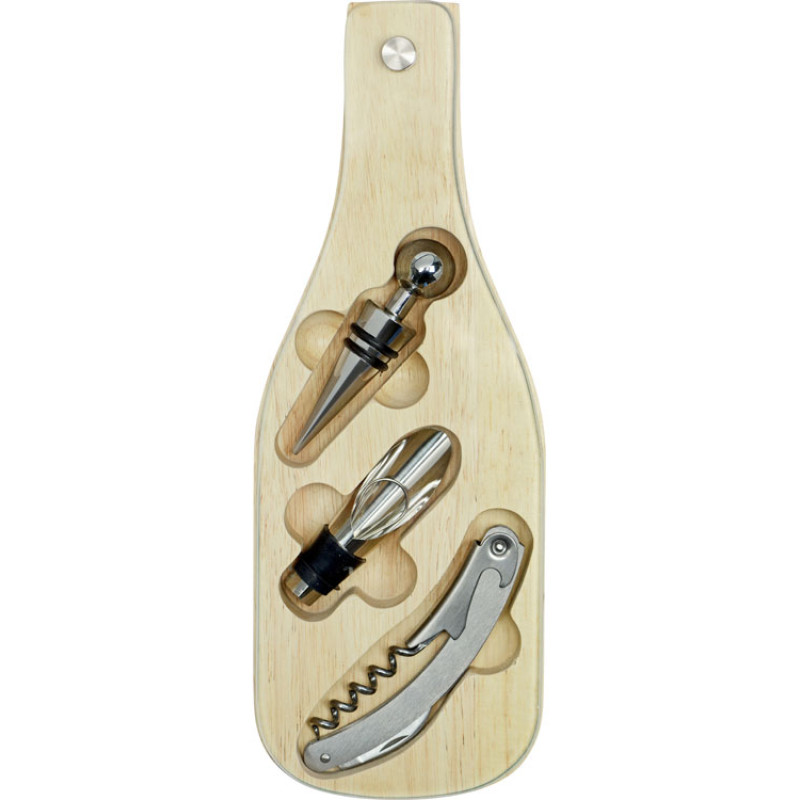 Набор аксессуаров для вина Pinotage со стеклянной крышкой