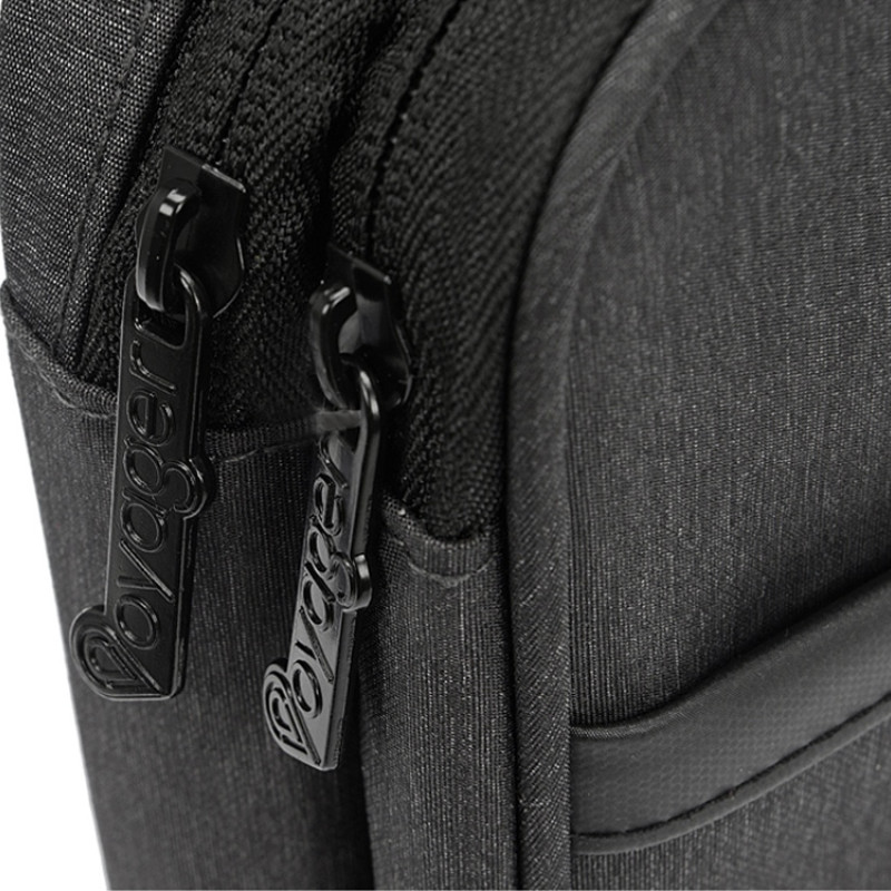 Органайзер для электроники District, темно-серый