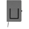 Блокнот "Pocket" 140*205 мм с карманом для телефона, серый