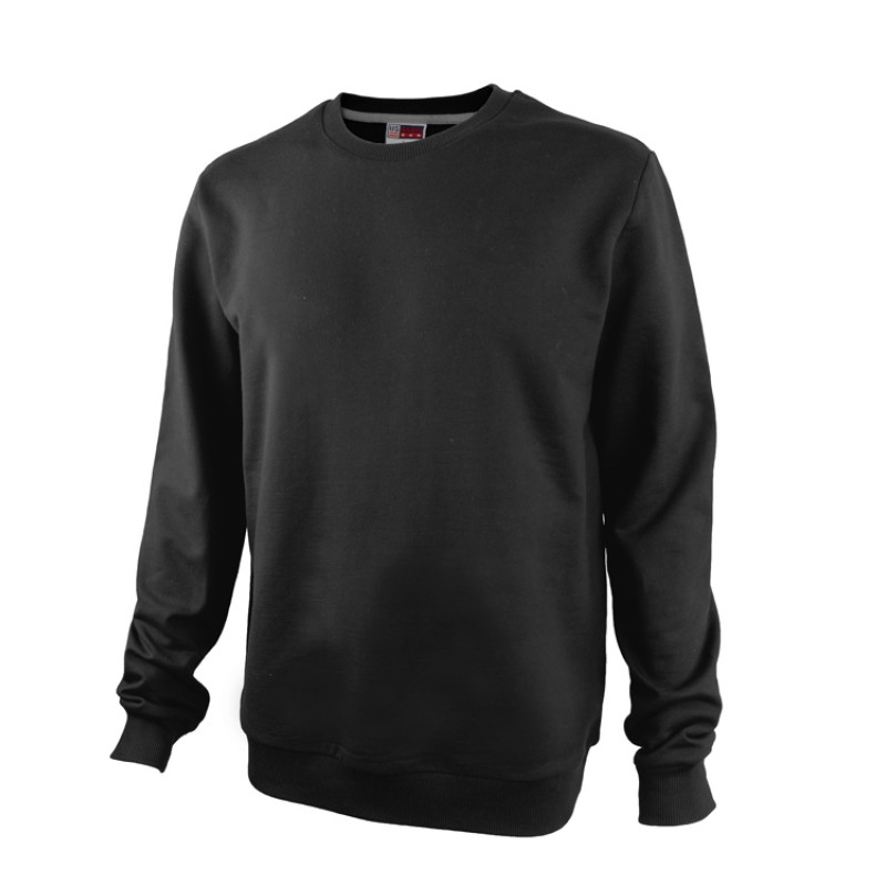 Свитшот "Motion" унисекс с начесом, черный