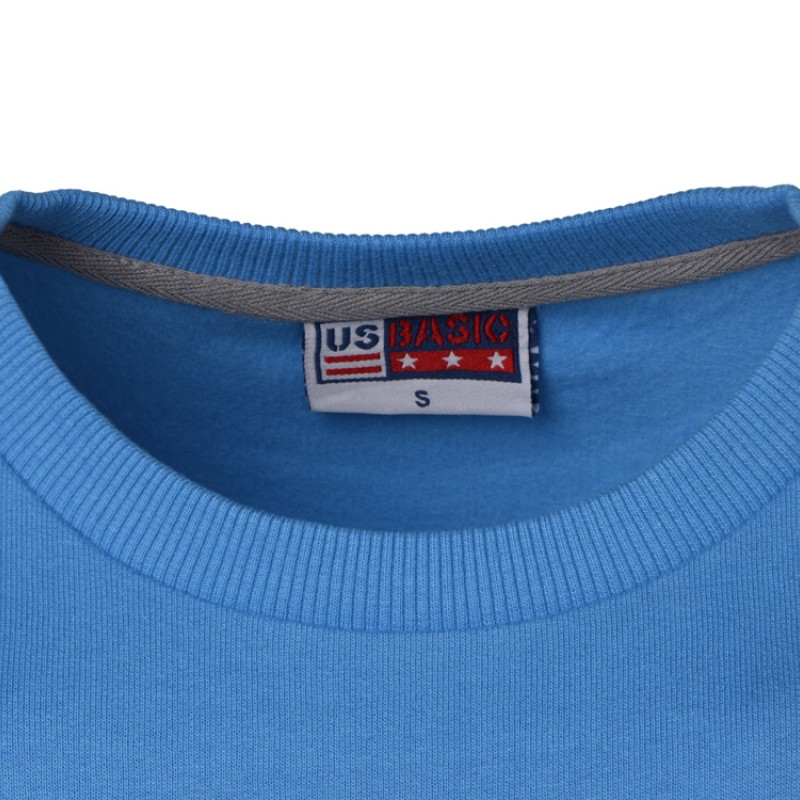 Свитшот "Motion" унисекс с начесом, голубой