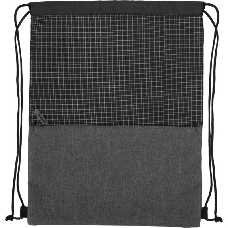 Рюкзак-мешок «Reflex» со светоотражающим эффектом, серый