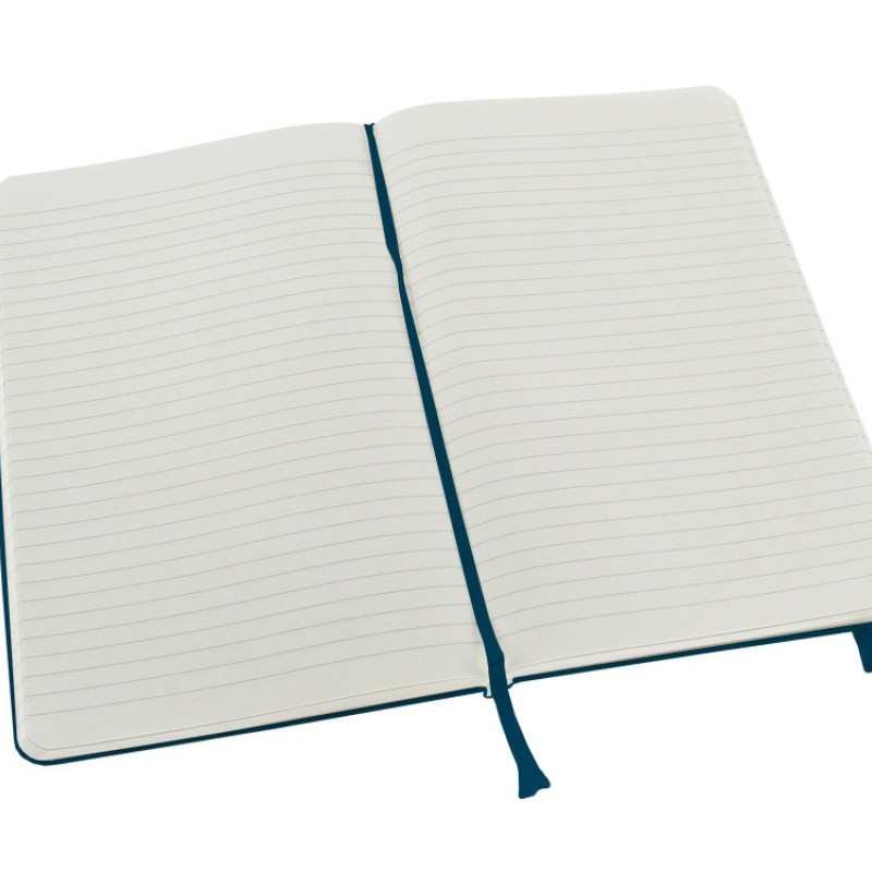 Записная книжка Moleskine Classic (в линейку) в твердой обложке, Large (13х21см), сапфир