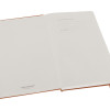 Записная книжка Moleskine Classic (в линейку) в твердой обложке, Large (13х21см), оранжевый коралл