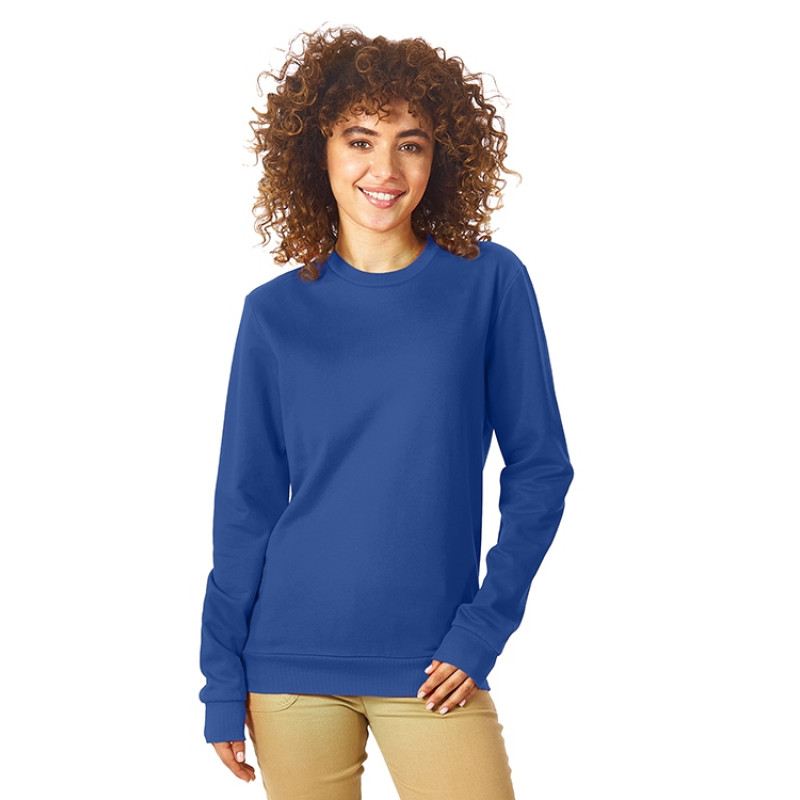 Свитшот "Motion" унисекс с начесом, классический синий