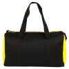 Сумка спортивная Master с цветными молниями, неоново-желтый