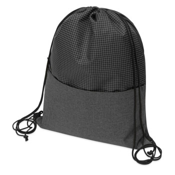 Рюкзак-мешок «Reflex» со светоотражающим эффектом, серый