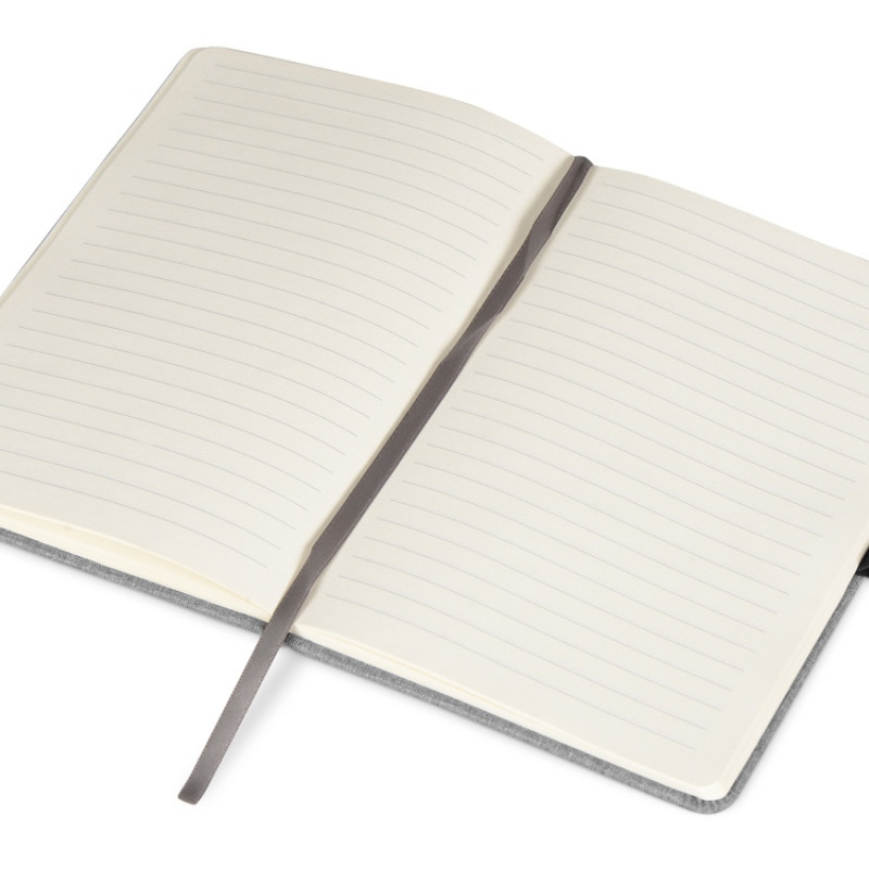 Блокнот "Pocket" 140*205 мм с карманом для телефона, серый