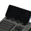 Органайзер с беспроводной зарядкой 5000 mAh "Powernote", темно-серый
