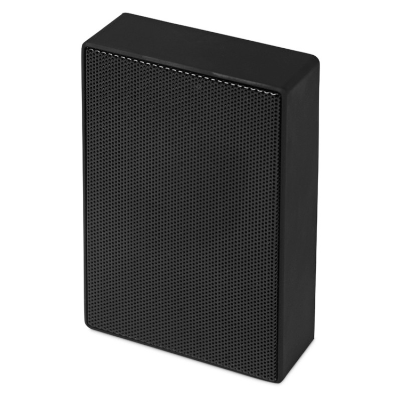 Портативная колонка Concept с полноцетной печатью, черный