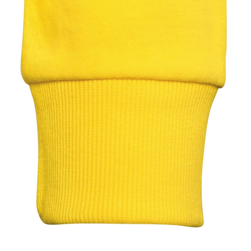 Свитшот "Motion" унисекс с начесом, жёлтый