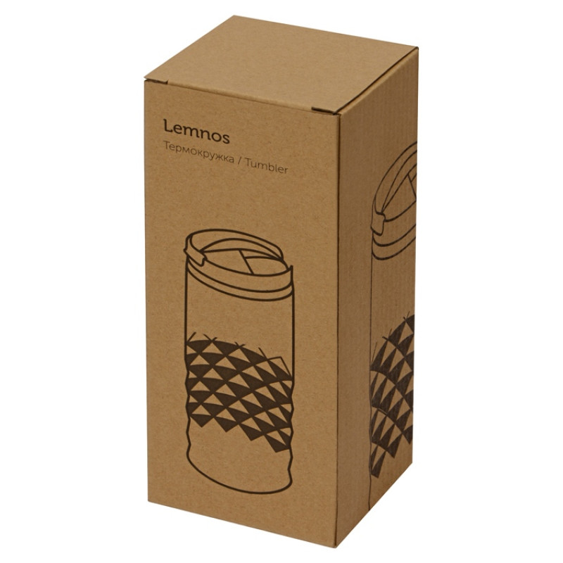 Термокружка "Lemnos" 350 мл, черный