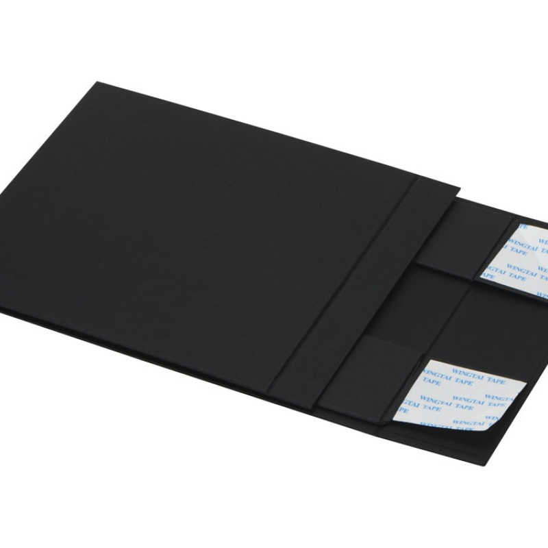 Коробка разборная на магнитах S, черный