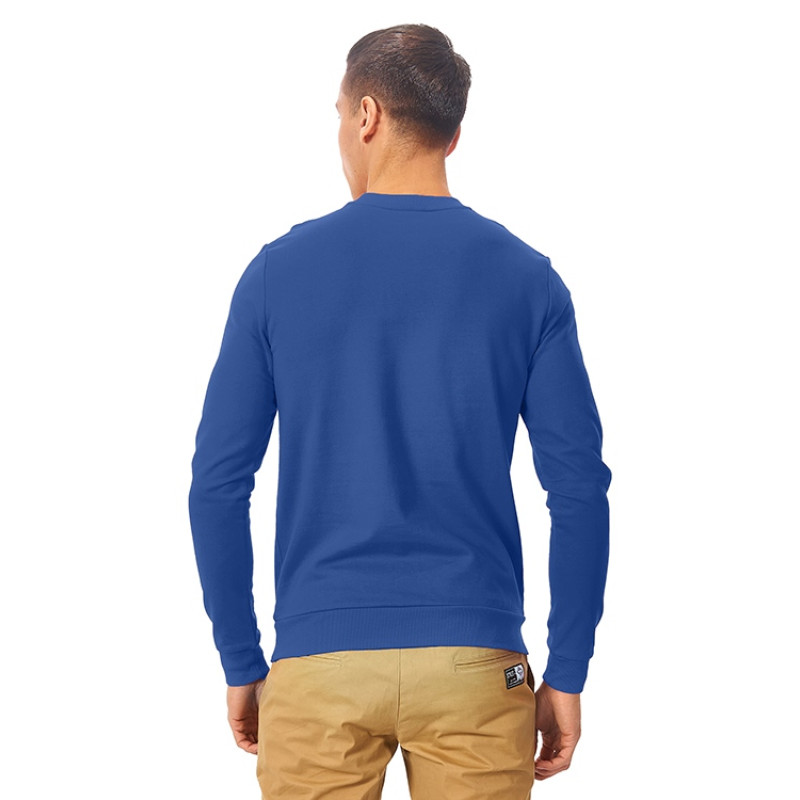 Свитшот "Motion" унисекс с начесом, классический синий