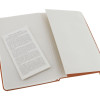 Записная книжка Moleskine Classic (в линейку) в твердой обложке, Large (13х21см), оранжевый коралл