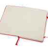 Записная книжка Moleskine Classic (в линейку) в твердой обложке, Large (13х21см), красный