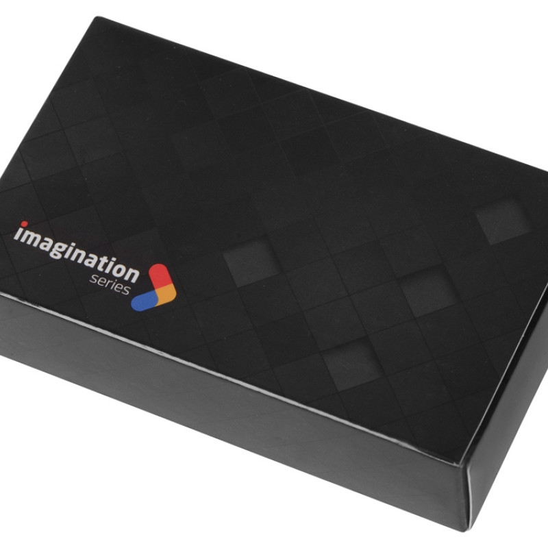 Портативная колонка Concept с полноцетной печатью, черный