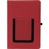 Блокнот "Pocket" 140*205 мм с карманом для телефона, красный