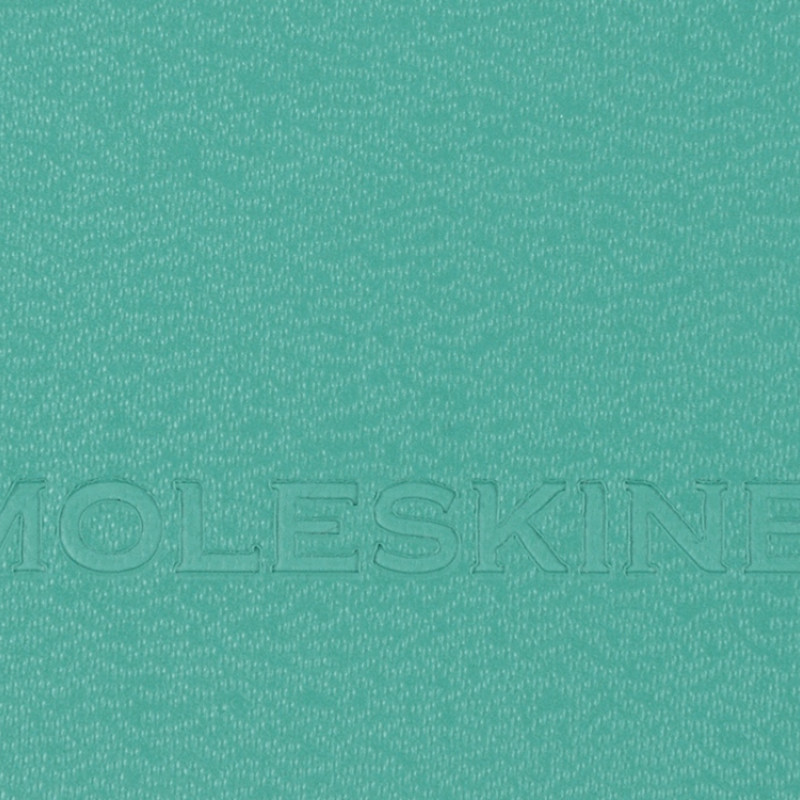 Записная книжка Moleskine Classic (в линейку) в твердой обложке, Large (13х21см), морская волна