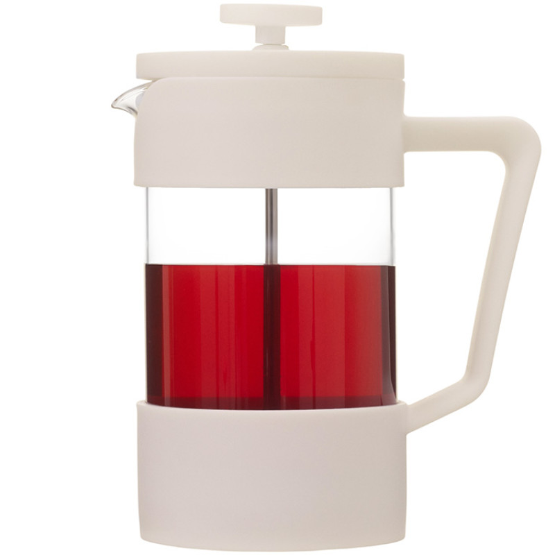 Пластиковый френч-пресс "Intense", 600мл, белый