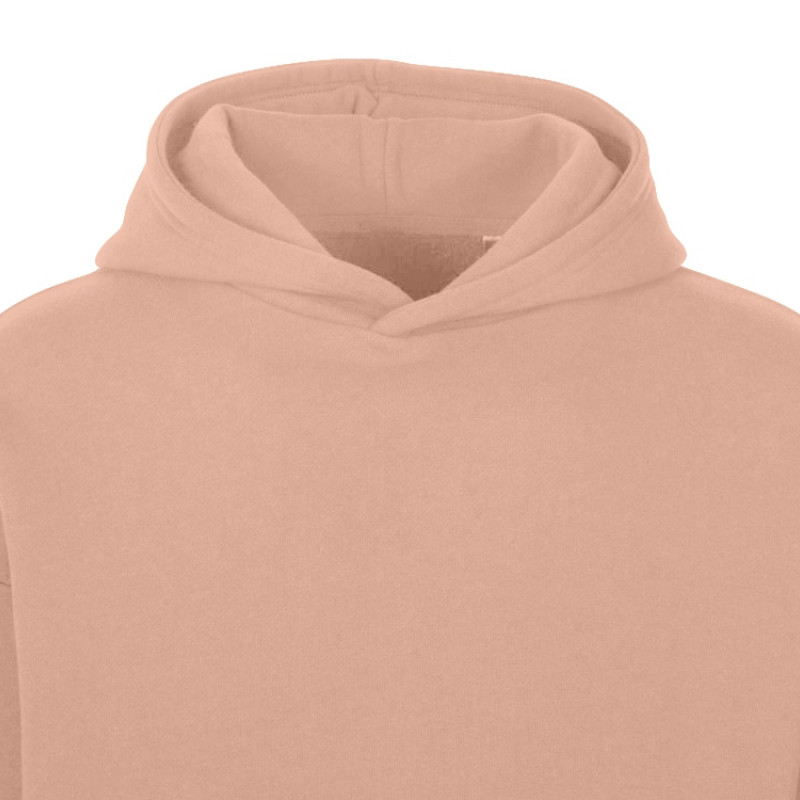 Толстовка с капюшоном оверсайз «Berlin» унисекс, лосось