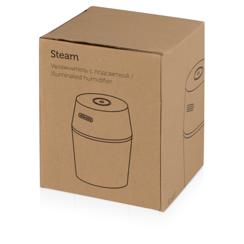 USB Увлажнитель воздуха с подсветкой «Steam», белый