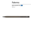 Ручка шариковая автоматическая BrunoVisconti® "PALERMO" цвет корпуса серый, soft-touch, 0.7 мм