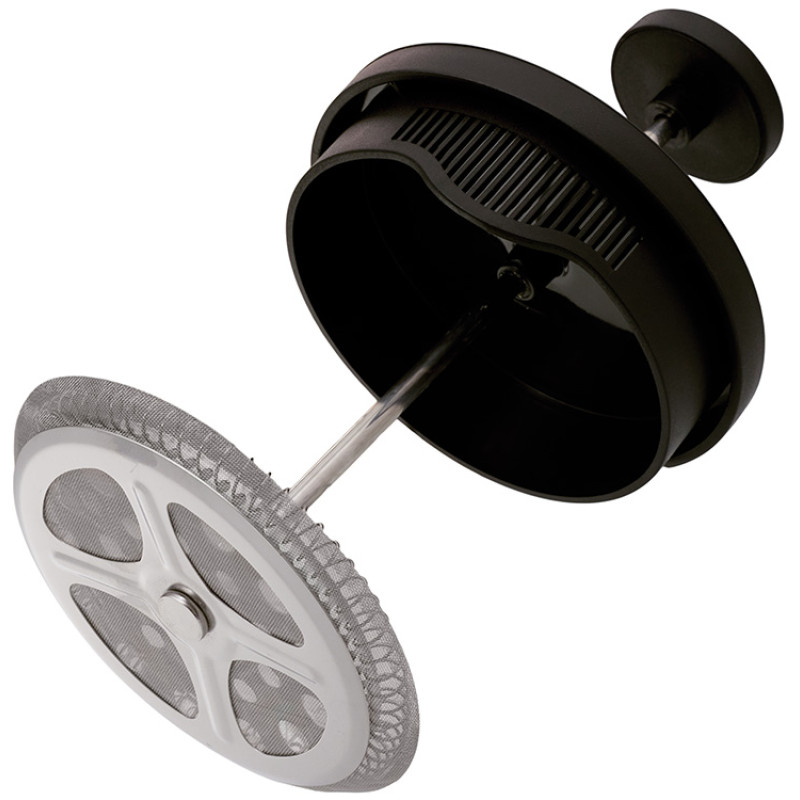 Пластиковый френч-пресс "Intense", 600мл, черный