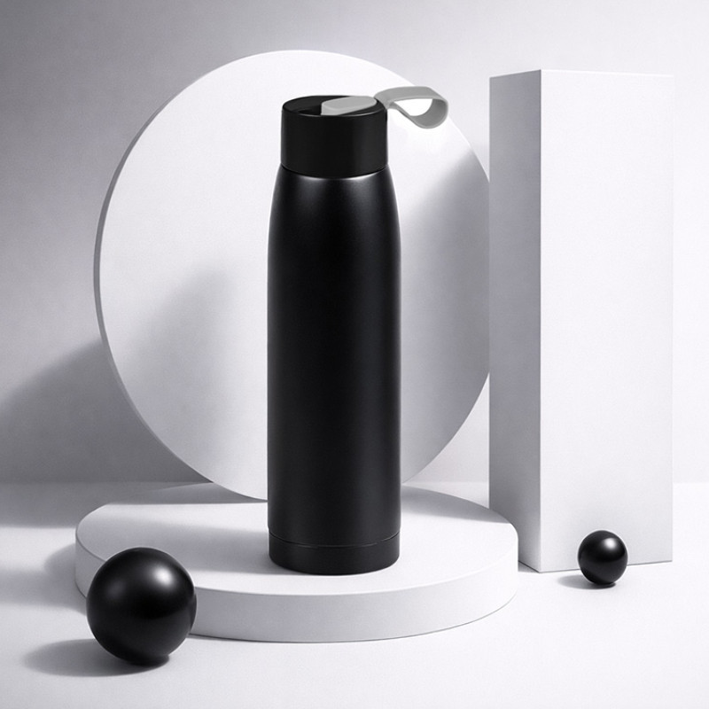 Термобутылка «Grace» 320мл, черный Термобутылка «Grace» 320мл, черный