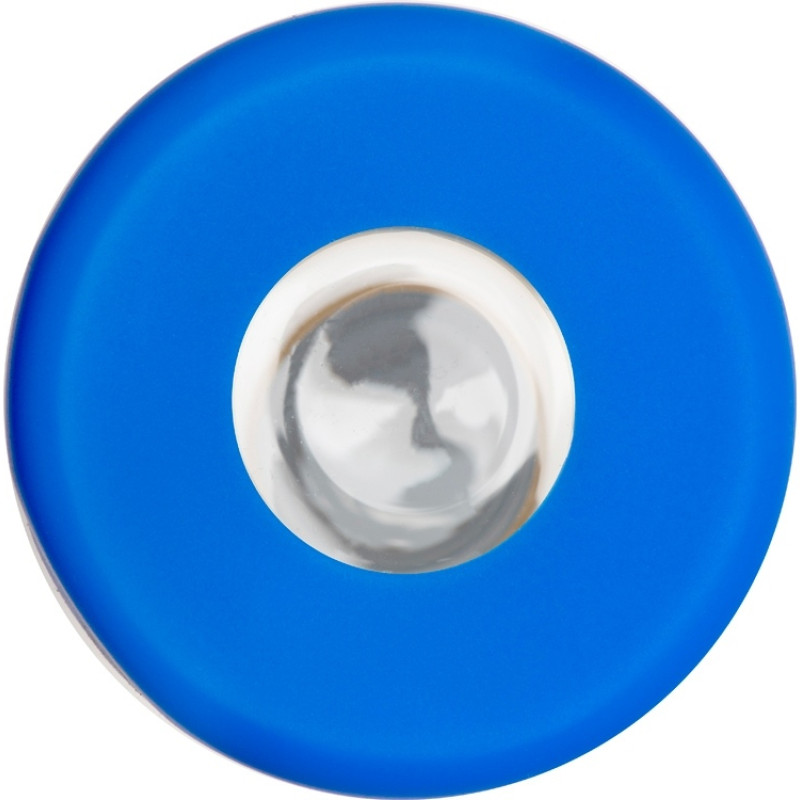 Бутылка для воды стеклянная "Refine", в чехле, 550 мл, синий