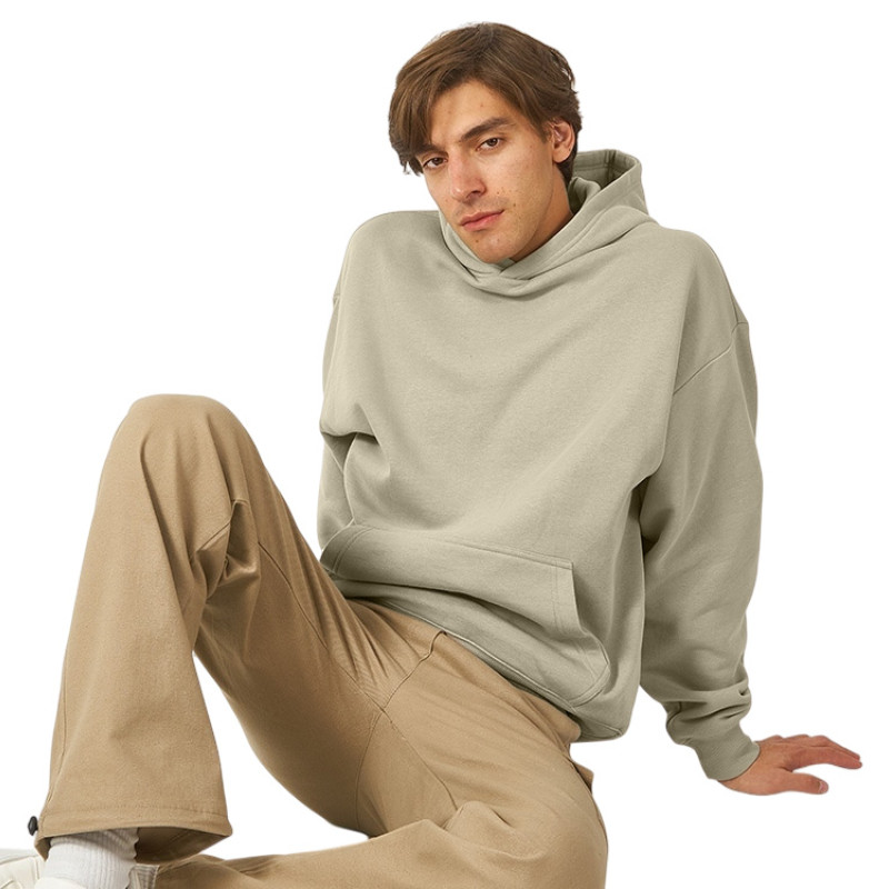 Толстовка с капюшоном оверсайз «Berlin» унисекс, оливковый
