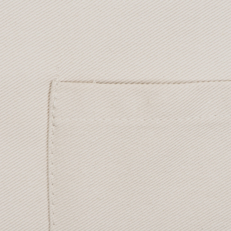 Хлопковый фартук Delight с карманом и регулируемыми завязками, бежевый