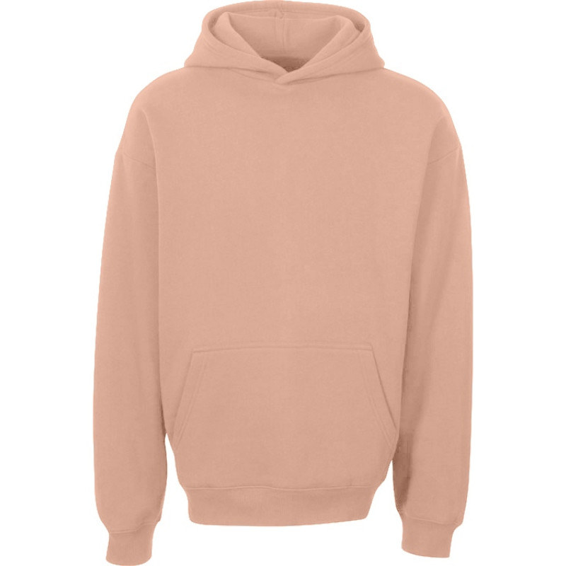 Толстовка с капюшоном оверсайз «Berlin» унисекс, лосось