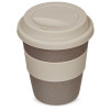 Стакан с силиконовой крышкой "Cafe", beige