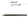Ручка шариковая автоматическая BrunoVisconti® "PALERMO" цвет корпуса коричневый, soft-touch, 0.7 мм