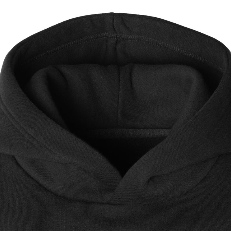 Толстовка с капюшоном оверсайз «Berlin» унисекс, черный