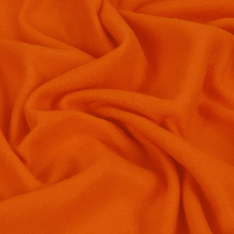 Плед из флиса Polar XL большой, оранжевый