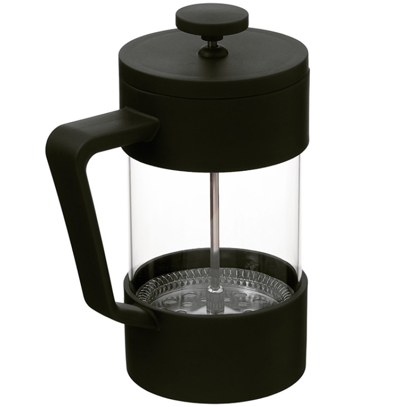 Пластиковый френч-пресс "Intense", 600мл, черный