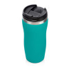 Термокружка "Mony Steel" 350 мл, soft touch, бирюзовый 320C