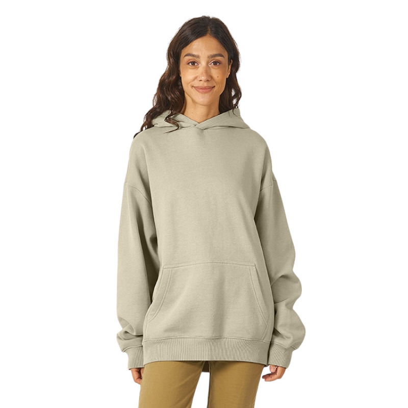 Толстовка с капюшоном оверсайз «Berlin» унисекс, оливковый