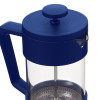 Пластиковый френч-пресс "Intense", 600мл, темно-синий