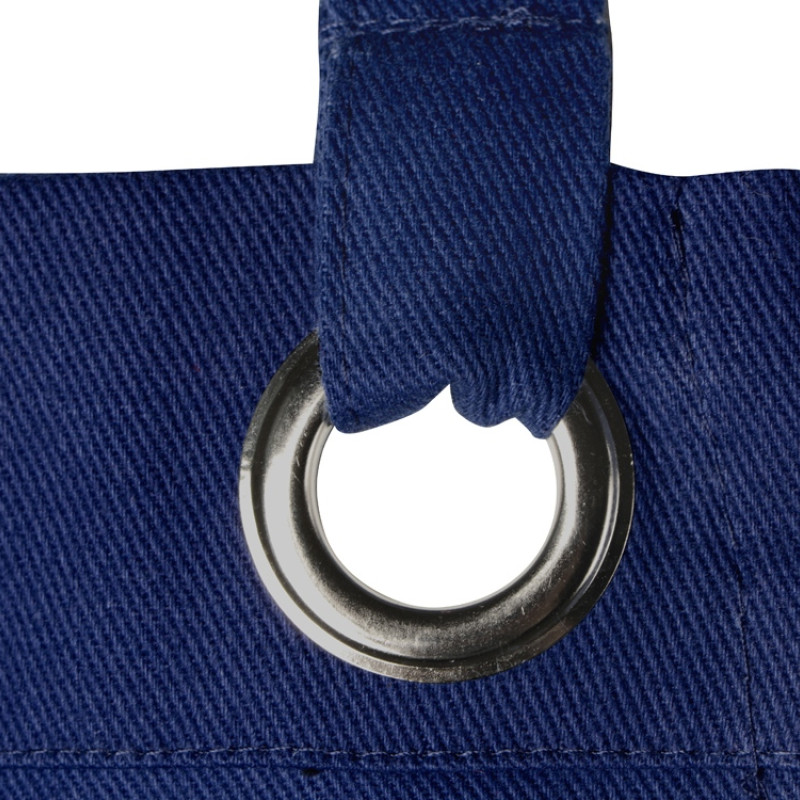 Хлопковый фартук Delight с карманом и регулируемыми завязками, синий нэйви