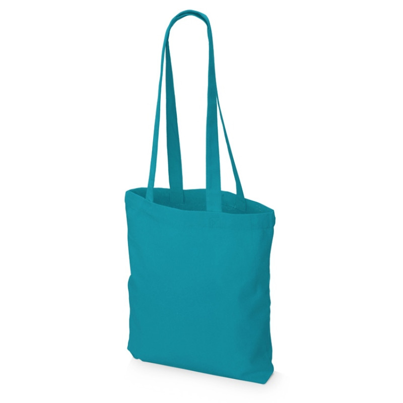 Сумка из плотного хлопка «Carryme 220», бирюзовый 320C NEW