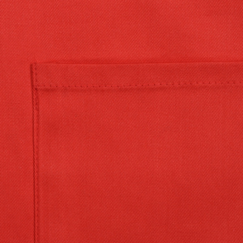 Хлопковый фартук 180gsm, красный