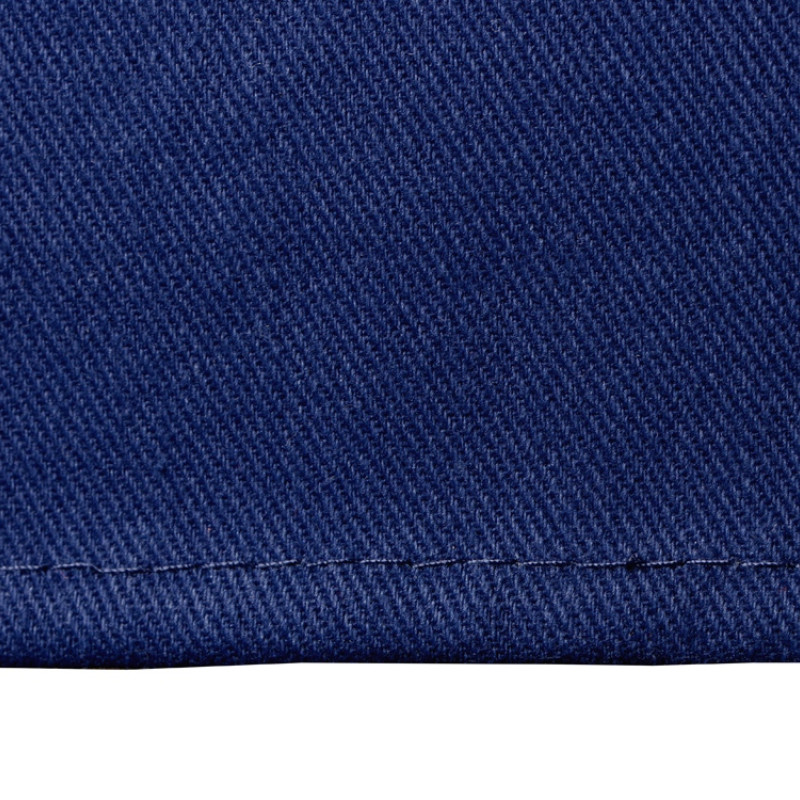 Хлопковый фартук Delight с карманом и регулируемыми завязками, синий нэйви